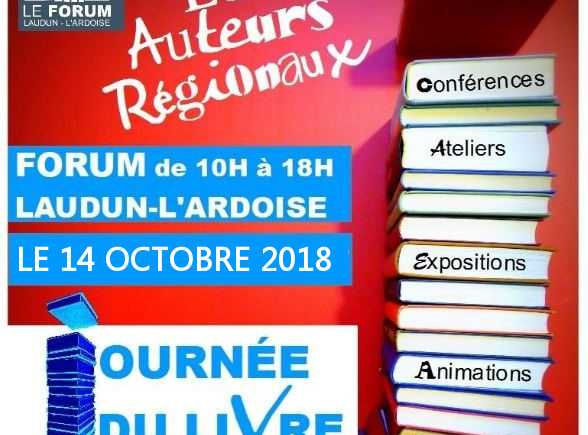 Salon littéraire de Laudun l&rsquo;Ardoise 2018