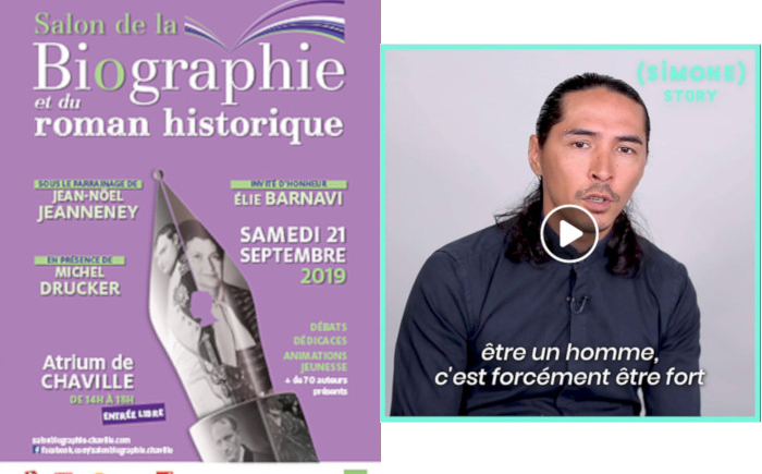 David Nguyen au salon de la biographie de Chaville