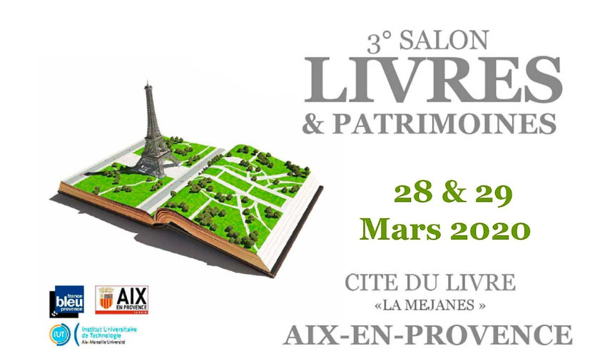 Salon du livre d'Aix en Provence 2020