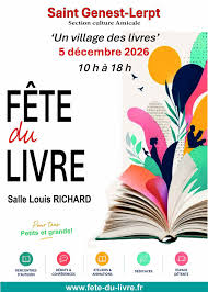 Fête du livre de Saint Genest-Lerpt
