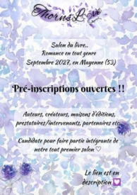 Salon du livre de romance en Mayenne