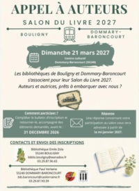 Salon du livre de Bouligny - Dommary-Baroncourt