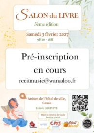 Salon du livre de Genas 2027